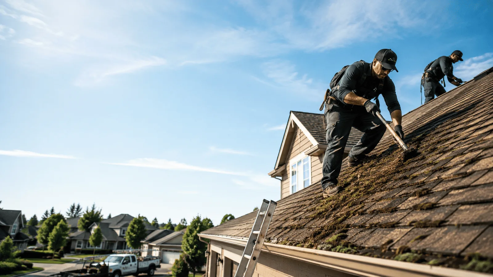 Roof Moss Removal in Langlois, OR near me